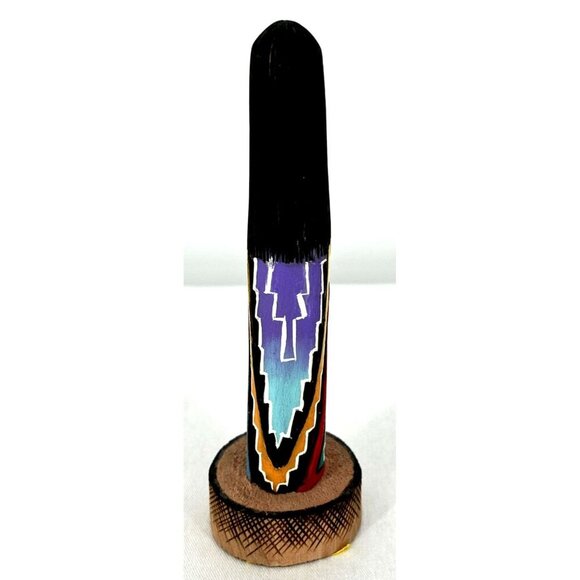 Brenda Smith Kachina Doll Native Navajo 7" Hand Crafted COA - Picture 5 of 10